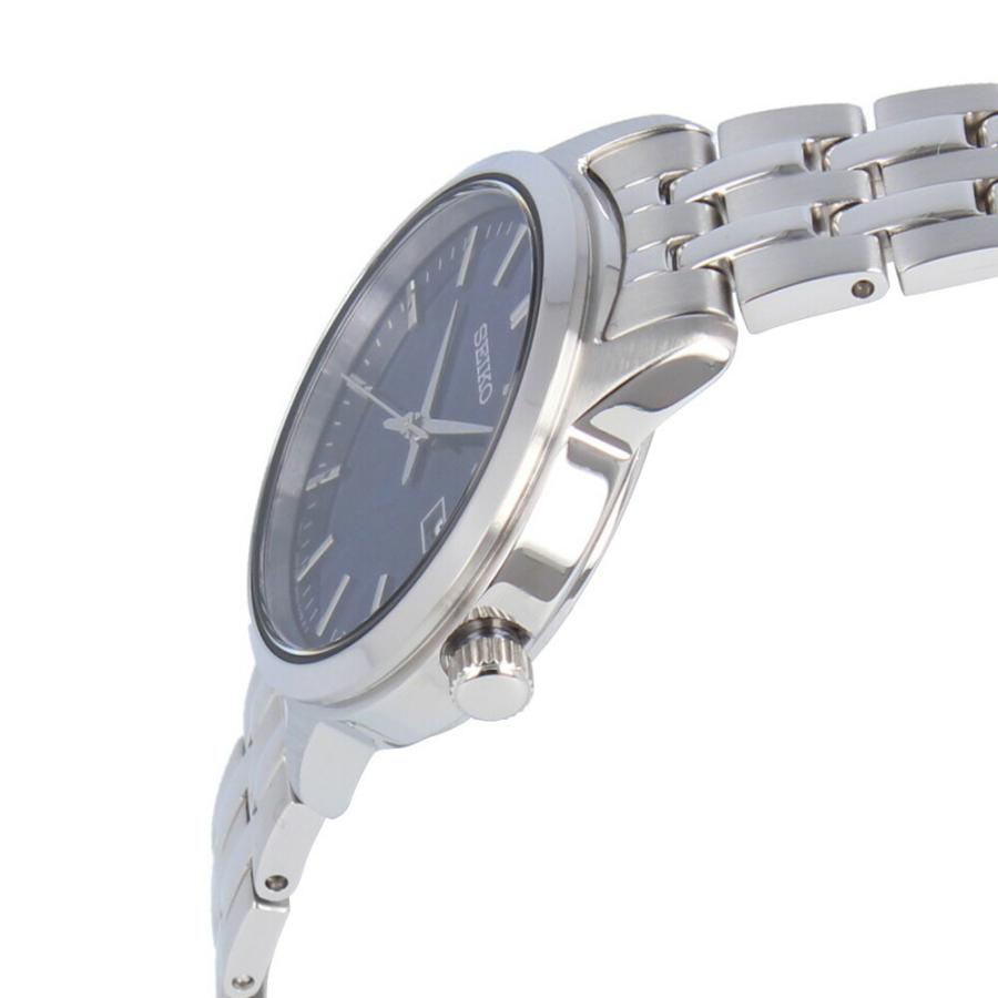 SEIKO（セイコー） セイコー腕時計 レディース クオーツ アナログ 3針 ステンレス メタル シルバー ネイビー SUR407P 爆買 ...