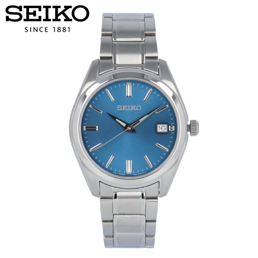 SEIKO ソーラー 腕時計 青　SK SEIKO（セイコー） セイコー腕時計 メンズ クオーツ アナログ 3針