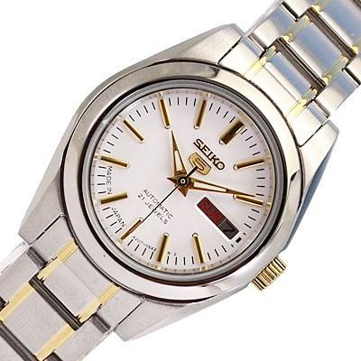 セイコー5　自動巻き腕時計　デイデイト　レディース　稼働品　コンビカラ－ Seiko 5 SEIKO セイコー SEIKO5 セイコーファイブ 腕時計 レディース