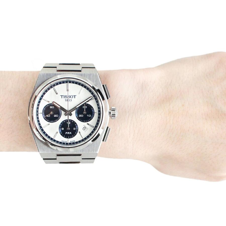 TISSOT ティソ PRX ピーアールエックス クロノグラフ腕時計 TISSOT ティソ PRX ピーアールエックス クロノグラフ腕時計