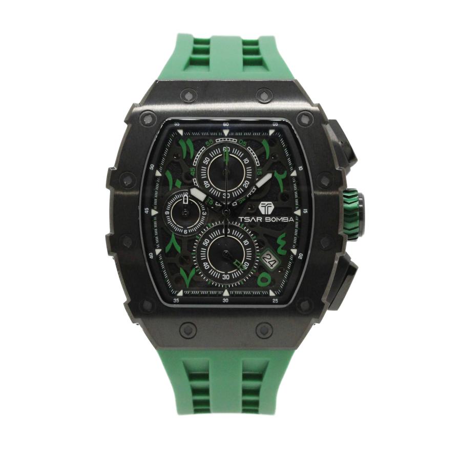 TSAR BOMBA ツァーボンバ TSAR BOMBA（サーボンバ） ツァーボンバ TB8204QA Green アナログ