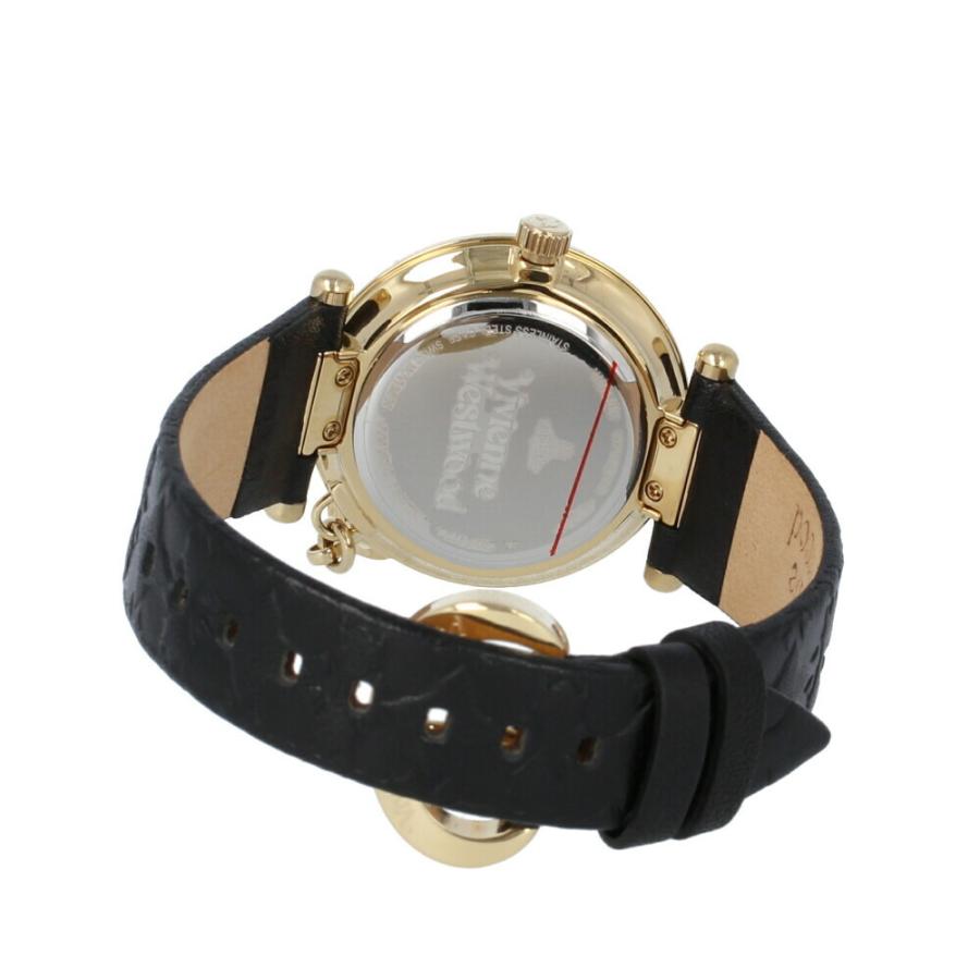 Vivienne Westwood アナログ時計 ゴールド/ブラック VIVIENNE WESTWOOD ヴィヴィアン ウエストウッド VV006BKGD 腕時計