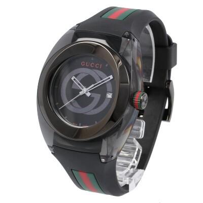 [美品]GUCCI SYNC（シンク）ユニセックス 腕時計 YA137107A GUCCI グッチ SYNC シンク YA137107A 腕時計 メンズ レディース ユニ