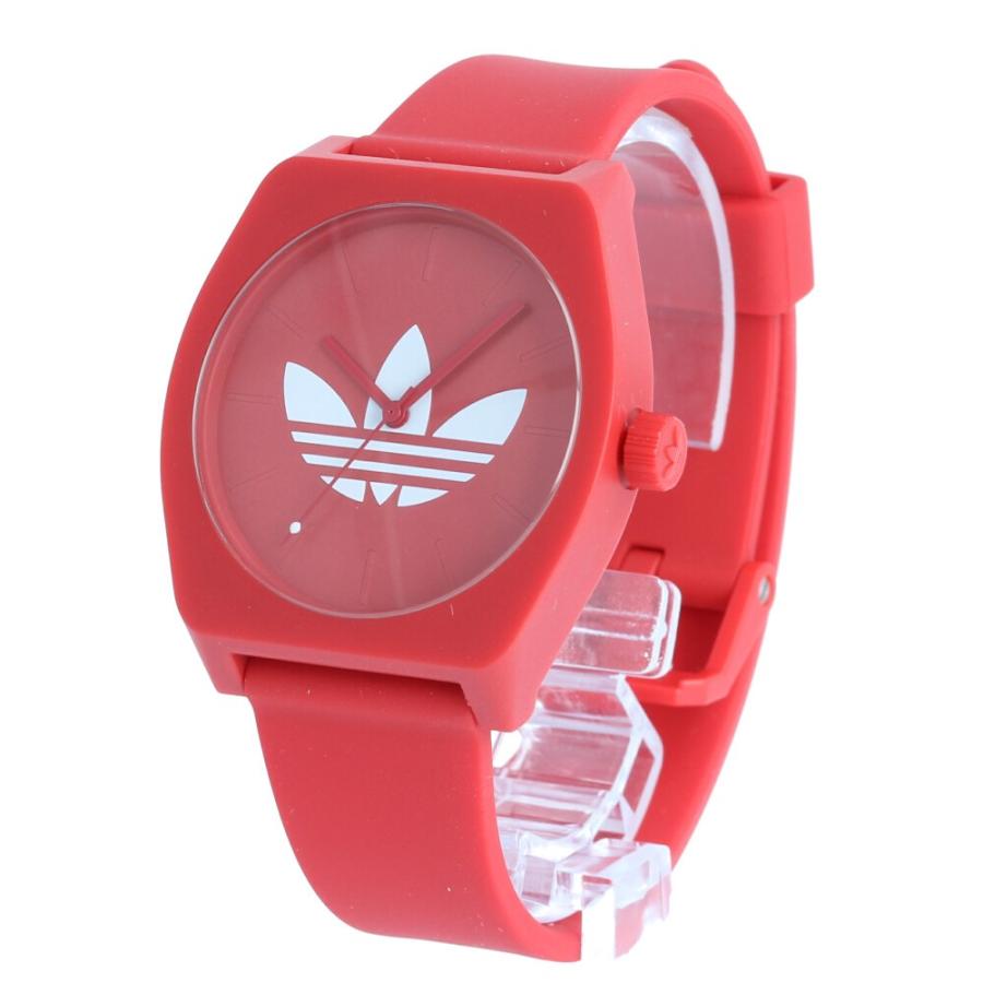 Adidas Originals アディダス オリジナルス Z10 3262 Process Sp1 プロセス トレフォイル 腕時計 レッド Z10 3262 時計倉庫tokia 通販 Yahoo ショッピング