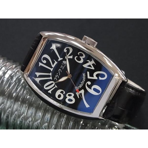 フランク三浦 【新品電池お届け】 FM06K-B ブラック 六号機改 メンズ