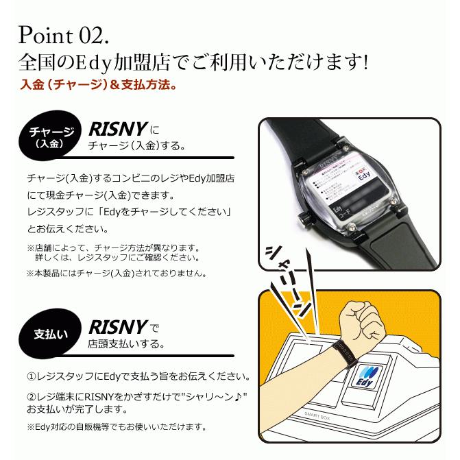 リスニー 電子マネー 楽天edy搭載時計 Risny Rs 001m 04 Rs001m 04 Tokei10 Com 茂木時計店 通販 Yahoo ショッピング