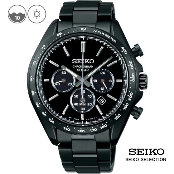 SEIKO SELECTION SEIKOセレクション SBPY169 ソーラー クロノグラフ S 