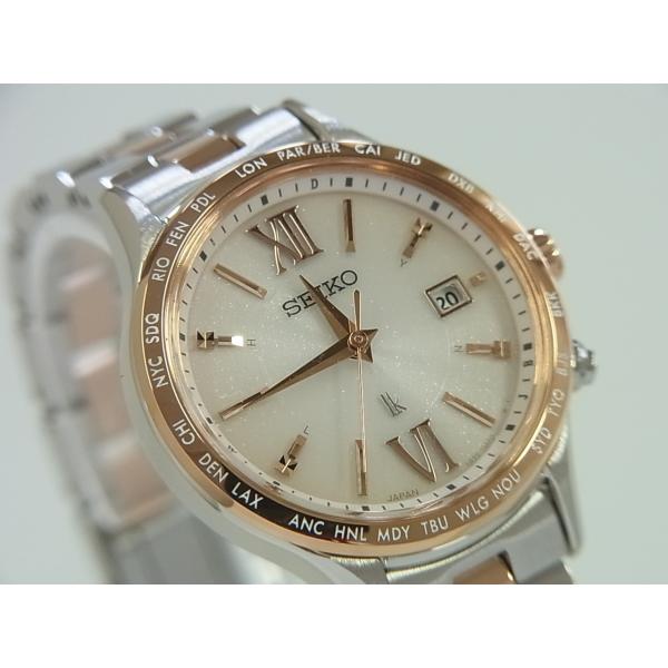 SEIKOルキア LUKIA SSVV036 ソーラー電波時計 スタンダード  