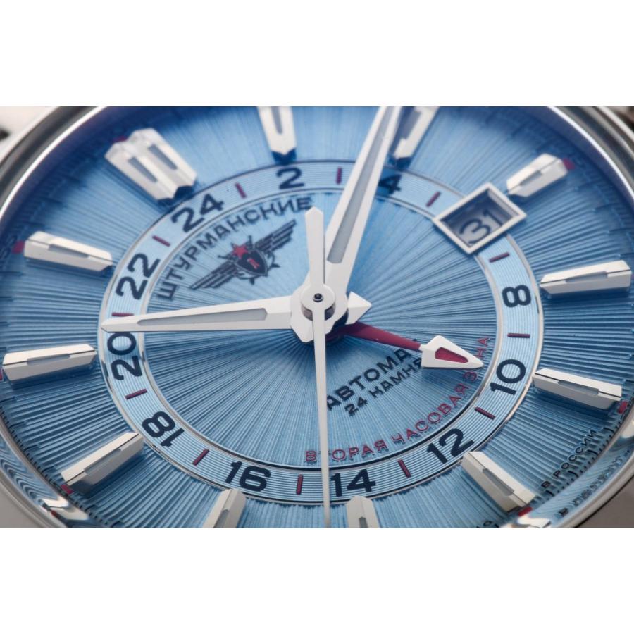 【ボーナスストア+10%】 シュトゥルマンスキー STURMANSKIE NH34-1891056B オープンスペース GMT 国内正規品 腕時計の画像