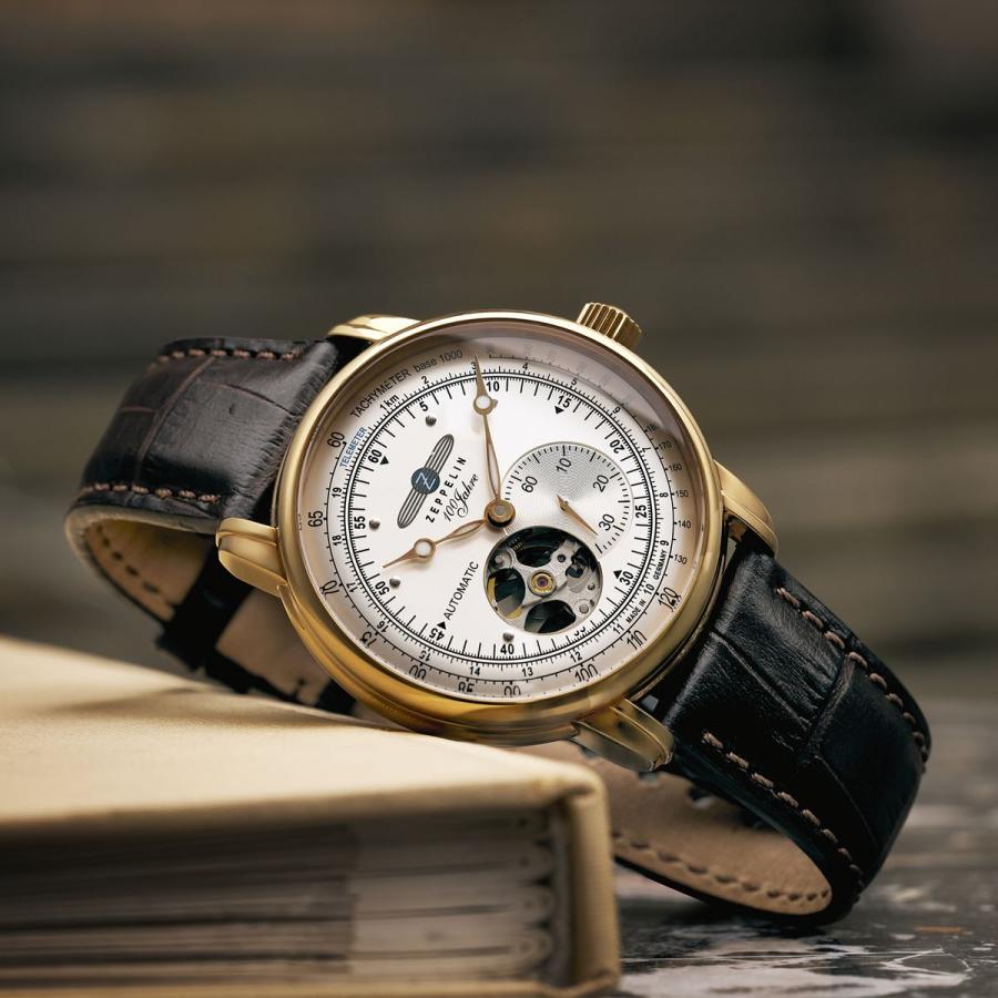 【ボーナスストア+10%】 ツェッペリン ZEPPELIN 7662-8 100周年記念シリーズ 40mm 国内正規品 腕時計の画像