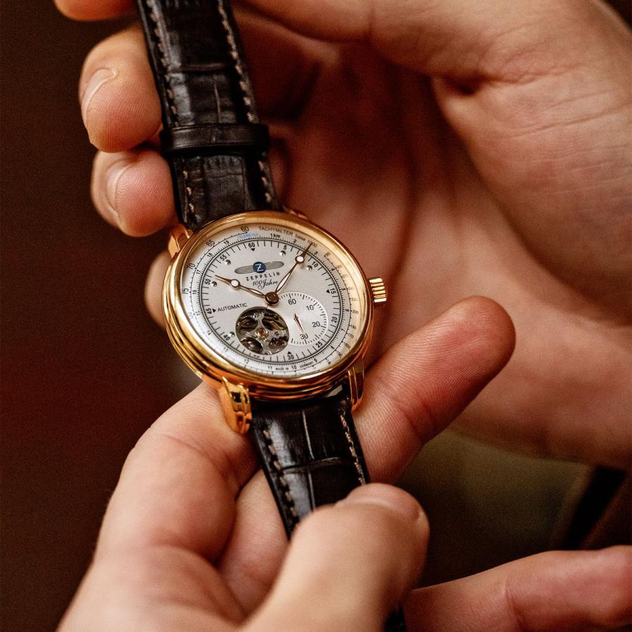 【ボーナスストア+10%】 ツェッペリン ZEPPELIN 7662-8 100周年記念シリーズ 40mm 国内正規品 腕時計の画像