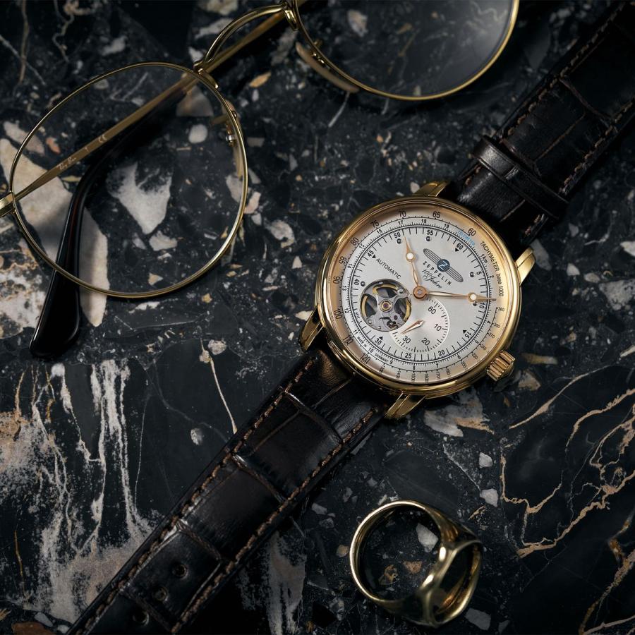【ボーナスストア+10%】 ツェッペリン ZEPPELIN 7662-8 100周年記念シリーズ 40mm 国内正規品 腕時計の画像