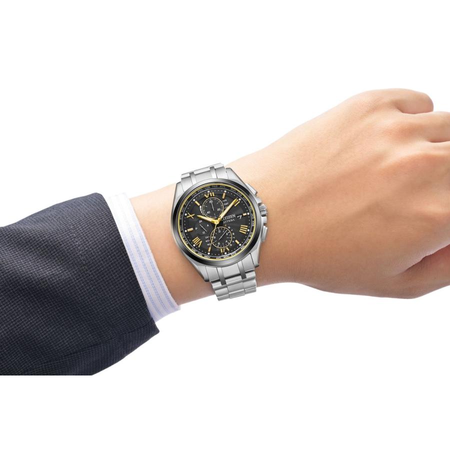 【ボーナスストア+10%】 アテッサ ATTESA シチズン CITIZEN AT8244-57E KIZASHI Collection 限定1000本 エコ・ドライブ電波時計 国内正規品 腕時計の画像