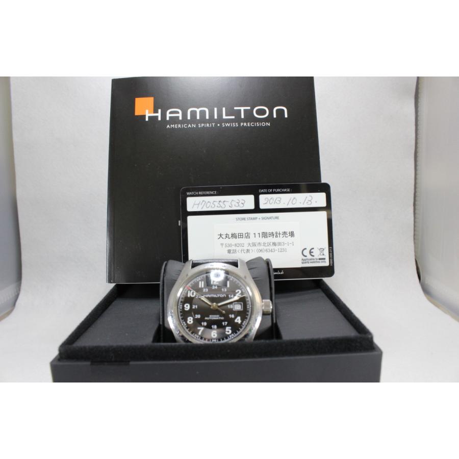 KHAKI FIELD 【HAMILTON】 カーキ フィールド AUTO H705450 自動 KHAKI FIELD 【HAMILTON】 カーキ フィールド AUTO H705450 自動