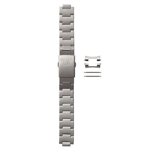 セット商品 [新品] SEIKO 3304JZ SEIKO5 純正 18mm [SNK809K1 (7S26) のメタルベルト] と ベルトピン2本 の2点セット [逆輸入品] [簡易パッケージ品]