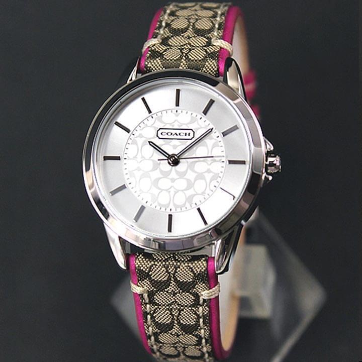 【新品】期間限定価格！人気☆彡COACH レディースウォッチ 14501543 ポイント最大6倍 コーチ COACH 腕時計 シグネチャー レディース