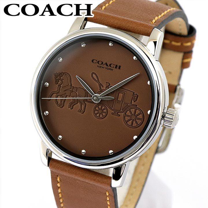 COACH（コーチ） 14502972 アナログ レディース 腕時計 海外モデル 茶