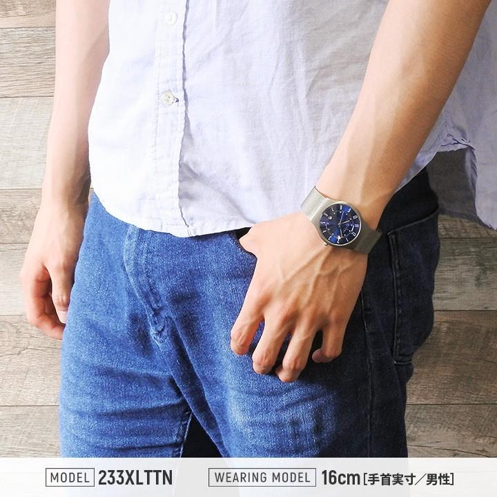 SKAGEN（スカーゲン） ポイント最大6倍 233XLTTM グレーメンズ 腕時計