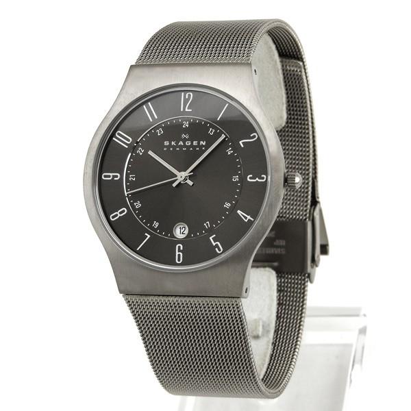 SKAGEN（スカーゲン） ポイント最大6倍 233XLTTM グレーメンズ 腕時計 