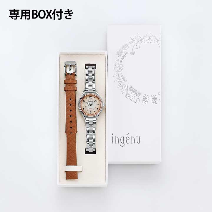 お取り寄せ セイコー アルバ アンジェーヌ ソーラー 時計 替えバンド レディース SEIKO ALBA ingenu AHJD434 腕時計 | ingenu（ALBA） | 02
