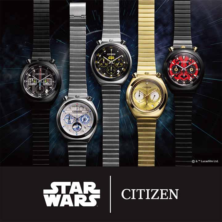 シチズン 腕時計 citizen メンズ シチズン コレクション レコードレーベル ツノクロノ スター・ウォーズ C-3PO 限定モデル AN3662-51W｜tokeiten｜10