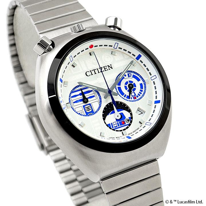 お取り寄せ シチズン 腕時計 citizen メンズ シチズン コレクション レコードレーベル ツノクロノ スター・ウォーズ 限定モデル R2-D2  AN3666-51A 国内正規品｜tokeiten｜05