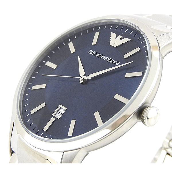 EMPORIO ARMANI エンポリオアルマーニ メンズ 青 ブルー 銀 EMPORIO ARMANI エンポリオアルマーニ メンズ 青 ブルー 銀