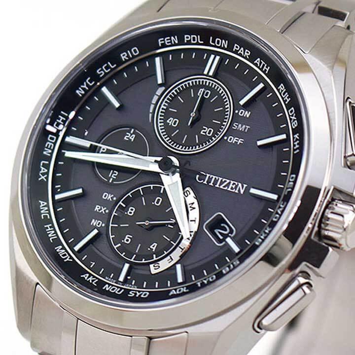 お取り寄せ シチズン アテッサ エコドライブ 電波時計 CITIZEN ATTESA AT8040-57E 国内正規品 腕時計 メンズ ソーラー ビジネス シルバー｜tokeiten｜04