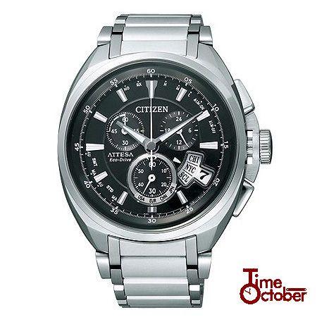 CITIZEN アテッサエコドライブ電波ソーラーチタン福山モデル
