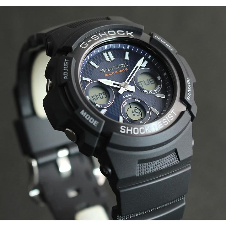G-SHOCK CASIO カシオ AWG-M100SB-2A 海外モデル 電波ソーラー G-SHOCK CASIO カシオ AWG-M100SB-2A 海外モデル 電波ソーラー