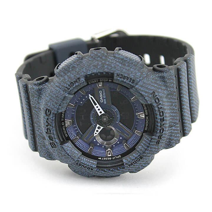 希少Baby-G BA-110DCデニム柄　デジタル腕時計 楽天市場】CASIO カシオ BABY-G BA110 ベビーG DENIM'D COLOR