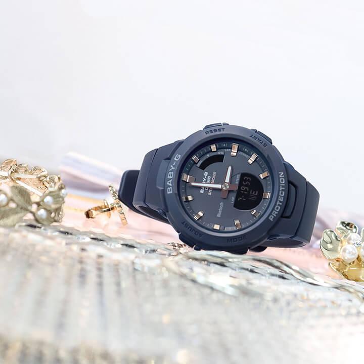 カシオ ベビーG ベイビージー CASIO Baby-G G-SQUAD ジー・スクワッド BSA-B100 Bluetooth 歩数計測 スポーツ ランニングウォッチ ジョギング 防水｜tokeiten｜10