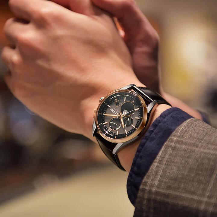 ATTESA（CITIZEN） お取り寄せ シチズン アテッサ ムーンフェイズ