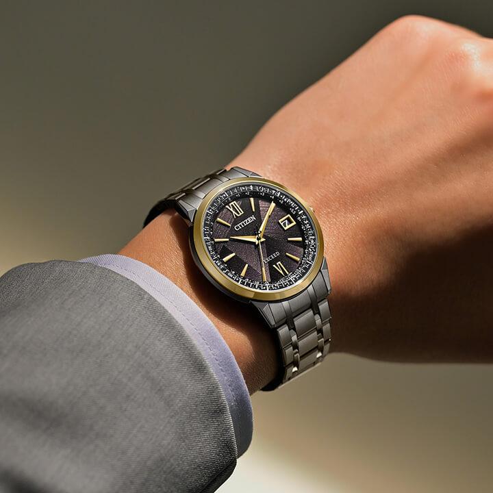 EXCEED(CITIZEN) シチズン エクシード CB1147-61E LIGHT in BLACK Eco