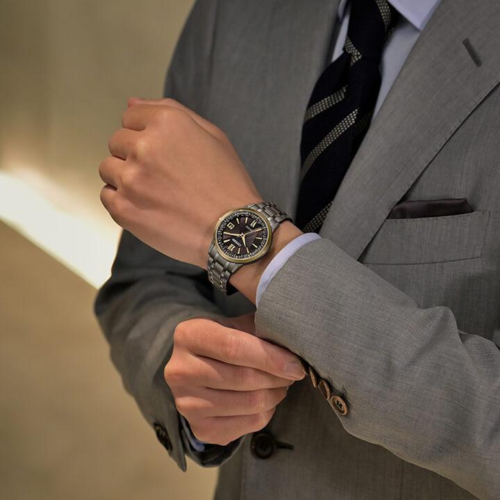 EXCEED(CITIZEN) シチズン エクシード CB1147-61E LIGHT in BLACK Eco