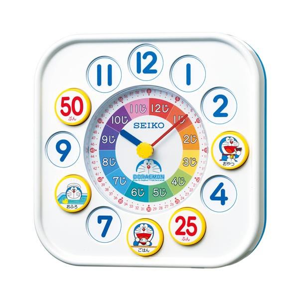 自由に付け替えできるプレートで楽しく学べる 知育時計 Seiko セイコークロック ドラえもん アナログ 置き時計 Cq319w 国内正規品 キッズ 子供用 掛置兼用 腕時計 メンズ アクセの加藤時計店 通販 Paypayモール