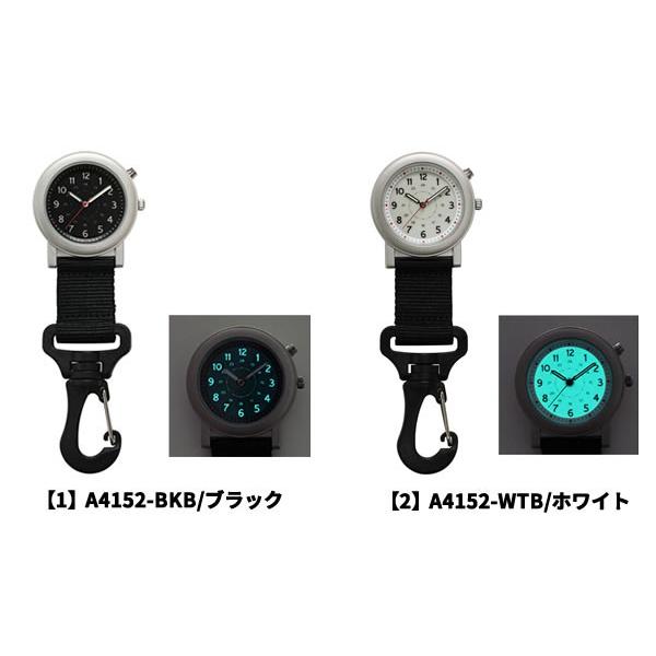 かばんにつける時計 ハンギングウォッチ ハングウォッチ フックウォッチ キーホルダー アナログ バッグ クレファー 登山 アウトドア 時計 カラビナ ネコポス | CREPHA | 01