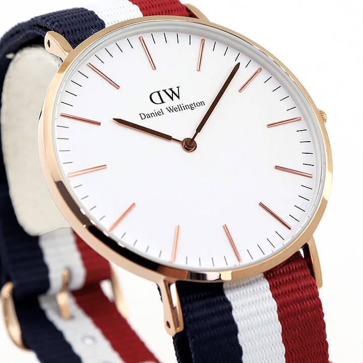 ェイスにレ ポイント最大6倍 ナイロン ピンクゴールド 0103dw Dw 腕時計 メンズ アクセの加藤時計店 通販 Payp ダニエルウェリントン Classic Daniel Wellington 40mm メンズ レディース ペア 腕時計男女兼用 ィング