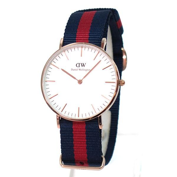 ダニエルウェリントン CLASSIC Daniel Wellington 36mm メンズ レディース ペア 腕時計 ナイロン ベルト ネイビー ピンクゴールド 0501DW｜tokeiten｜03