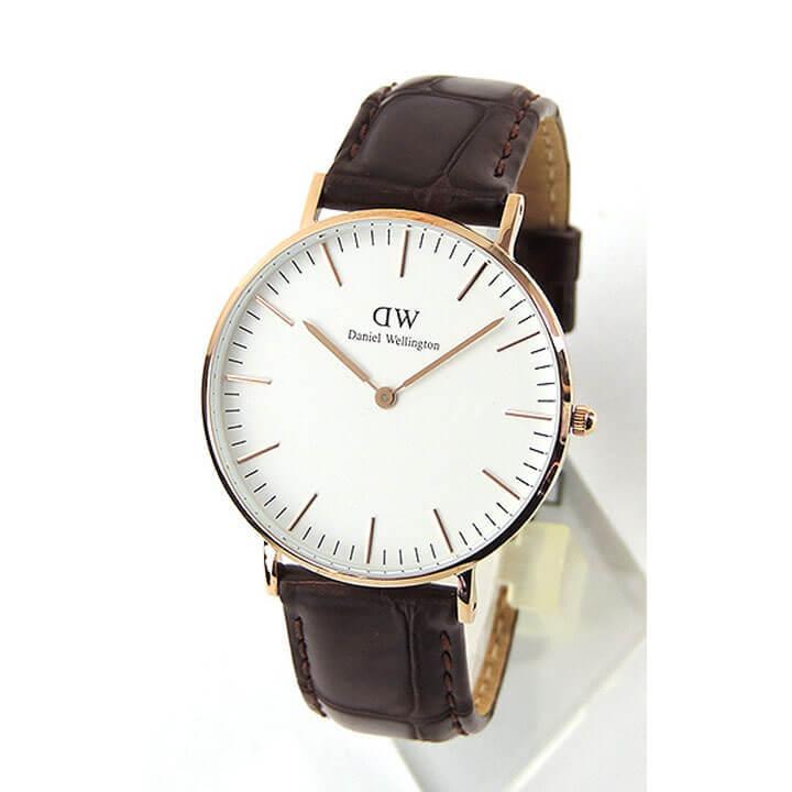 ダニエルウェリントン CLASSIC Daniel Wellington 36mm メンズ レディース 腕時計 男女兼用 革ベルト ピンクゴールド ペア 0510dw｜tokeiten｜02