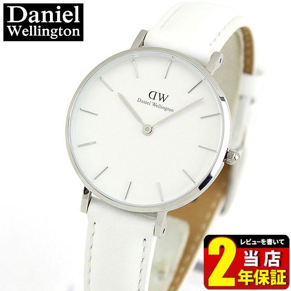 ブティック割引 Daniel Wellington ダニエルウェリントン Dw Classic Petite Bondi アナログ レディース 腕時計 海外モデル 白 ホワイト 銀 シルバー 革ベルト レザー 取寄販売 Www Gacfmi Org