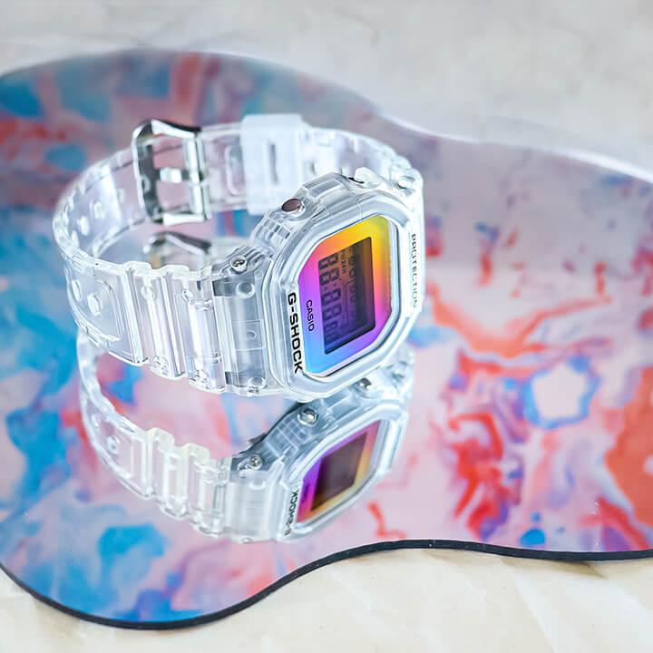 G-SHOCK Gショック ジーショック 虹色 レインボー スケルトン G-SHOCK Gショック ジーショック 虹色 レインボー スケルトン