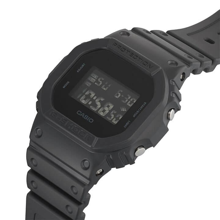 CASIO カシオ G-SHOCK Gショック DW-5600UBB-1JF Solid Colors ソリッドカラーズ 腕時計 時計 ブラック 黒 四角 国内正規品 国内モデル｜tokeiten｜05