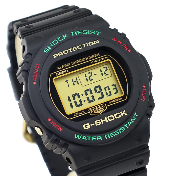 BOX訳あり G-SHOCK Gショック ジーショック 復刻 メンズ 防水 ウレタン デジタル 黒 ブラック 逆輸入 カシオ CASIO DW-5700TH-1 腕時計 時計｜tokeiten｜04