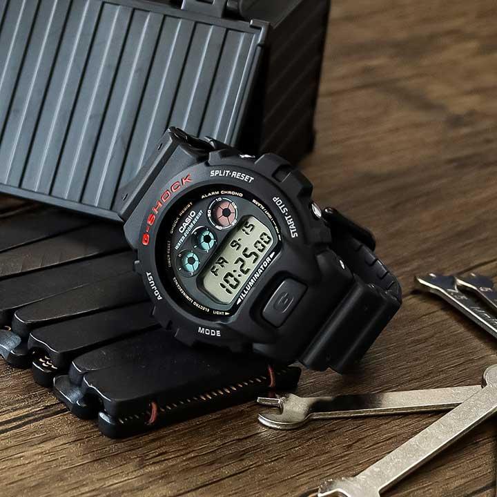 G-SHOCK BASIC カシオ Gショック ジーショック ブラック デジタル 黒 定番 人気 ランキング 腕時計 メンズ CASIO 時計 DW-6900-1 逆輸入｜tokeiten｜07