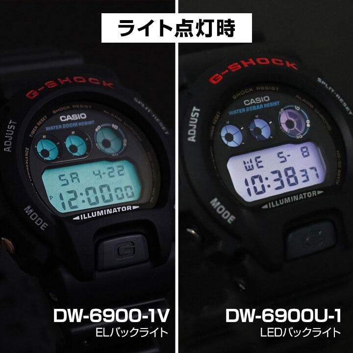 G-SHOCK BASIC カシオ Gショック ジーショック ブラック デジタル 黒 定番 人気 ランキング 腕時計 メンズ CASIO 時計 DW-6900-1 逆輸入｜tokeiten｜07