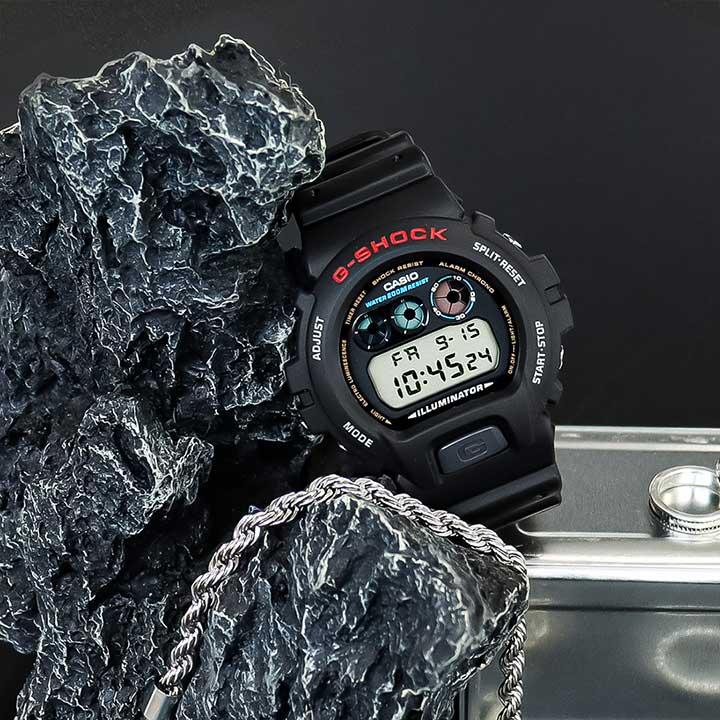 G-SHOCK BASIC カシオ Gショック ジーショック ブラック デジタル 黒 定番 人気 ランキング 腕時計 メンズ CASIO 時計 DW-6900-1 逆輸入｜tokeiten｜08