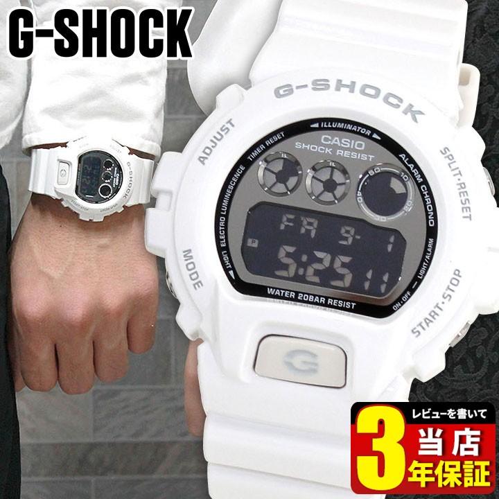 G-SHOCK BASIC Gショック ジーショック カシオ ホワイト 白 DW-6900NB-7 デジタル メンズ 腕時計 メタリックカラーズ 逆輸入｜tokeiten