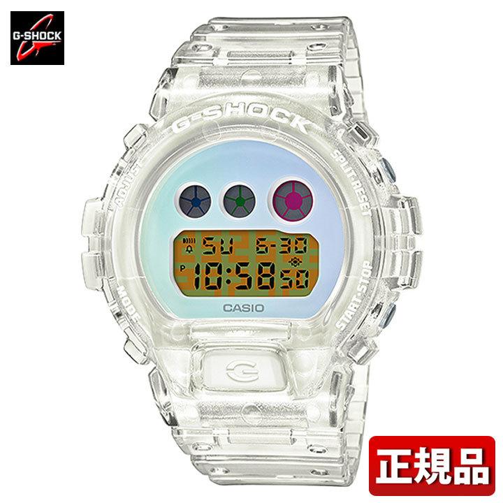 美品 スケルトンCASIO G-SHOCK DW-6900SP-7JR 腕時計 G-SHOCK Gショック ジーショック DW-6900SP-7JR スケルトン デジタル