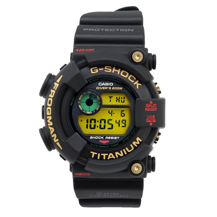 プレミア商品・保証なし・電池交換済 G-SHOCK Gショック ジーショック フロッグマン FROGMAN 7周年記念モデル 潜水カエル DW-8201NT-1JR｜tokeiten｜02